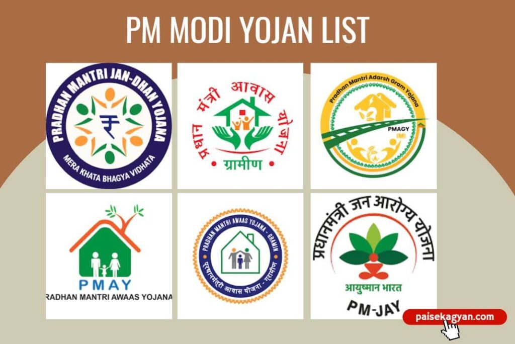 PM Modi Yojan List