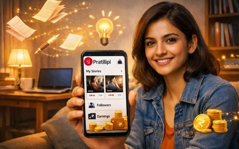 Earn Money From Pratilipi App