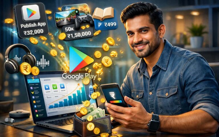 How To Earn Money From Google Play Store- Google Play Store Se Paise Kaise Kamaye