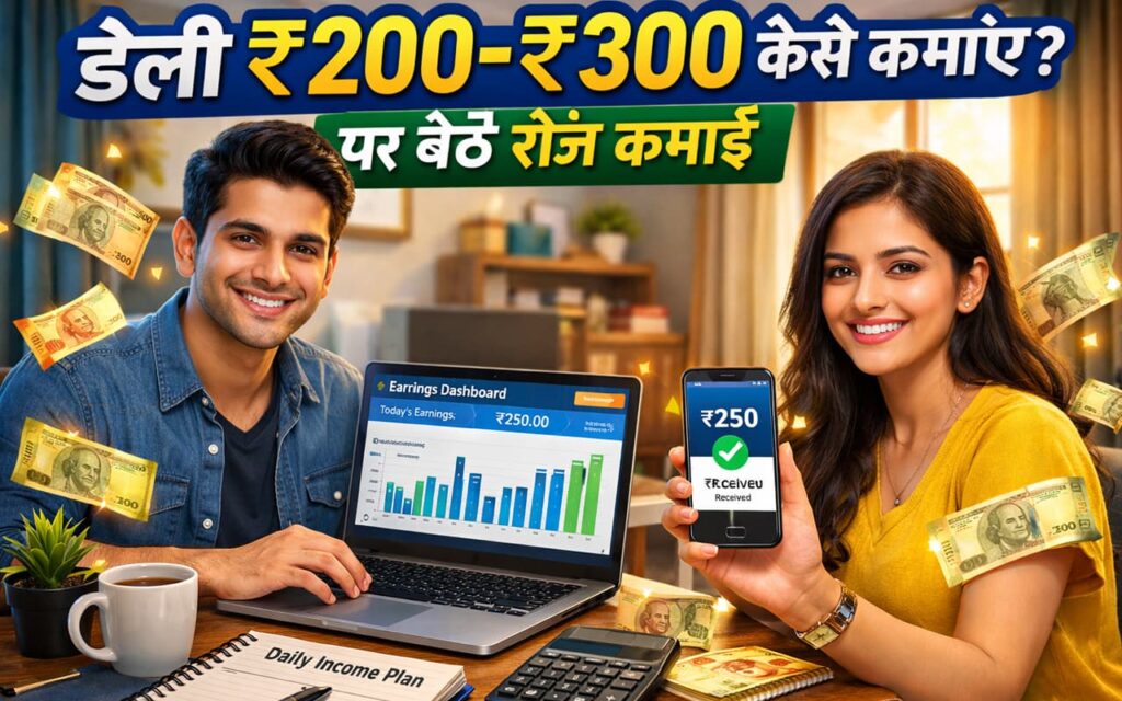 Daily 200 Se 300 Kaise Kamaye
