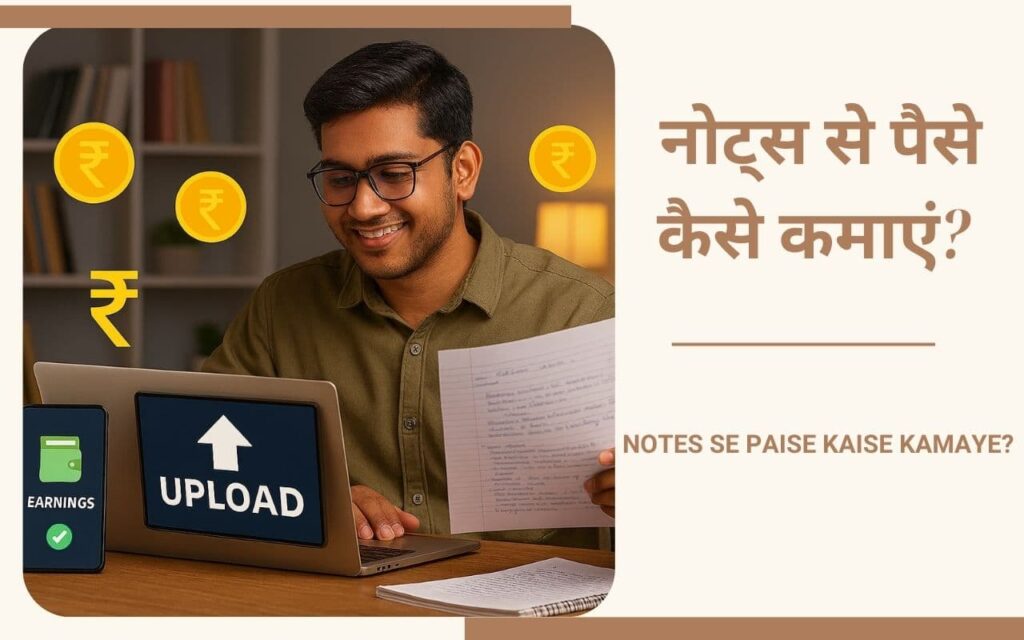 Notes Se Paise Kaise Kamaye