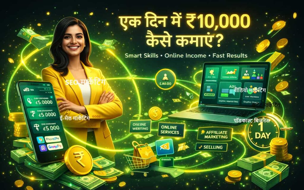 1 Din Mein 10000 Kaise Kamaye