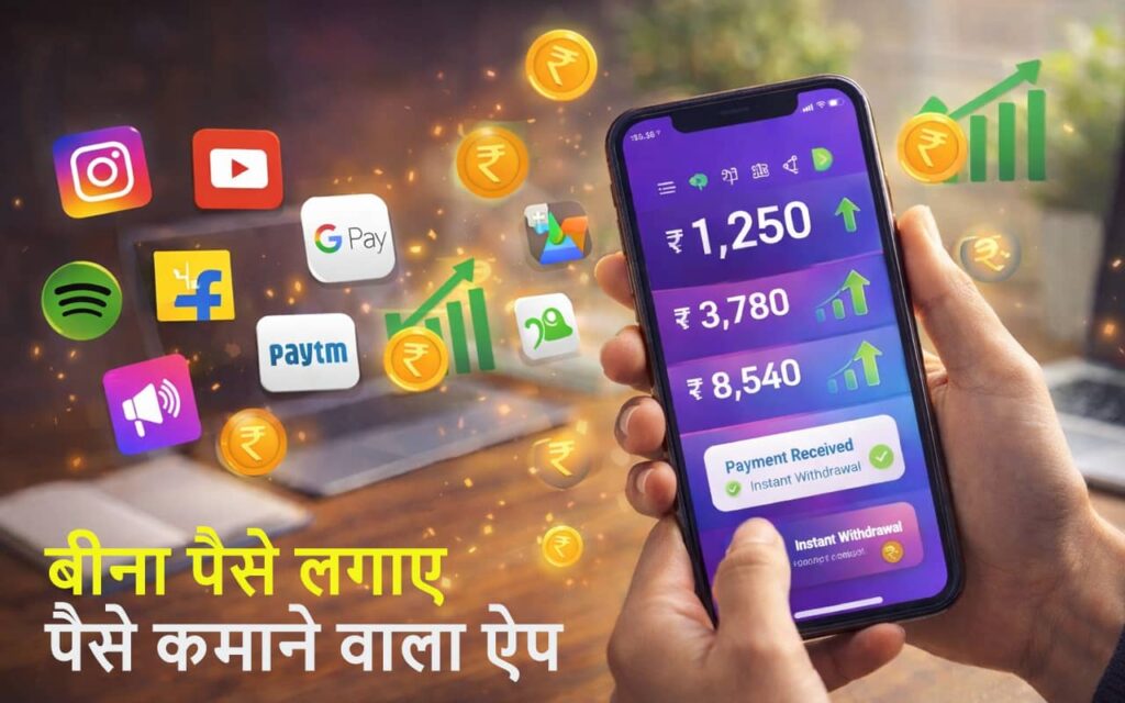 Bina Paise Lagaye Paise Kamane Wala App