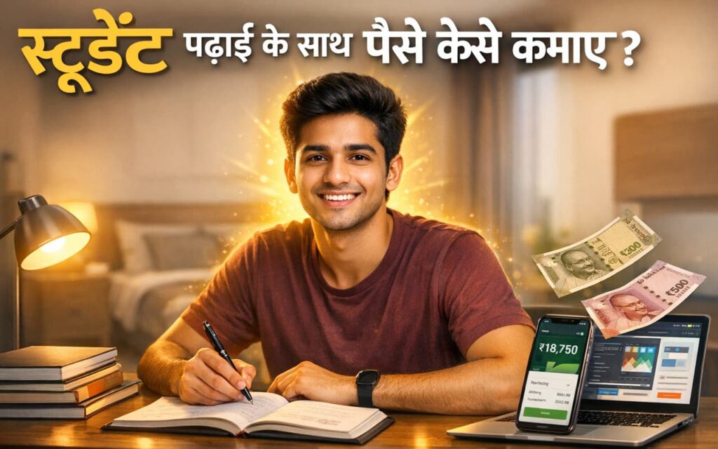 Student Padhai Ke Sath Paise Kaise Kamaye