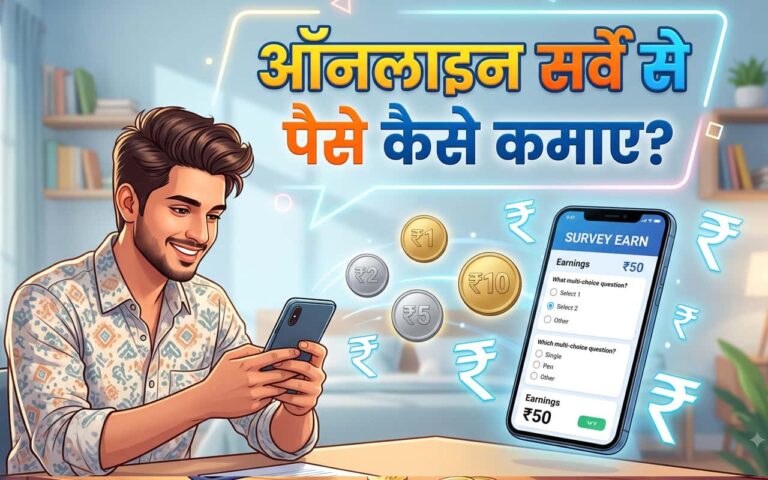Online survey se paise kaise kamaye